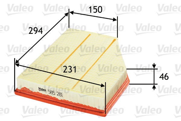 AIR FILTER - PANEL TYPE